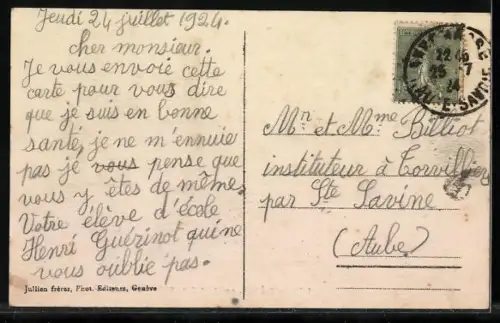 AK Etrembières, Par Annemasse