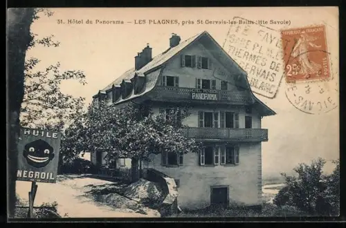 AK St-Gervais-les-Bains, Les Plagnes, Hôtel du Panorama