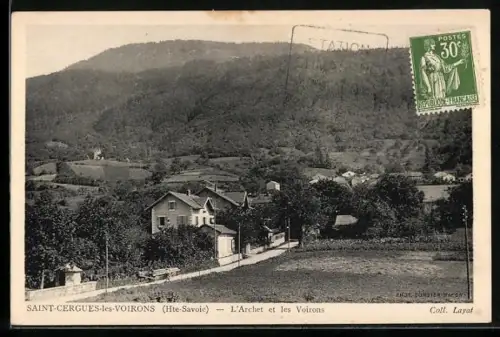 AK Saint-Cergues-les-Voirons, L`Archet et les Voirons