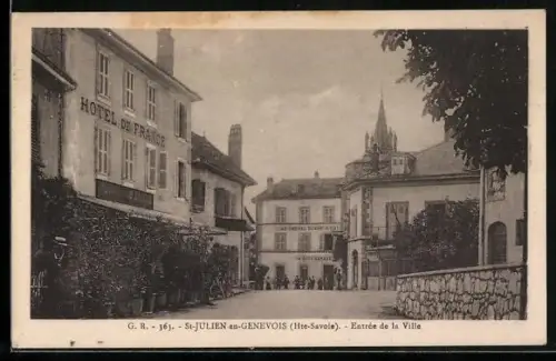 AK St-Julien-en-Genevois, Entrée de la Ville