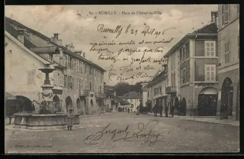 AK Rumilly, Place de l`Hôtel-de-Ville