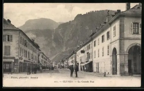 AK Cluses, La Grande Rue