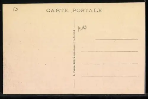 AK Annemasse, La Poste