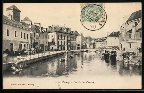 AK Annecy, Entrée des Canaux