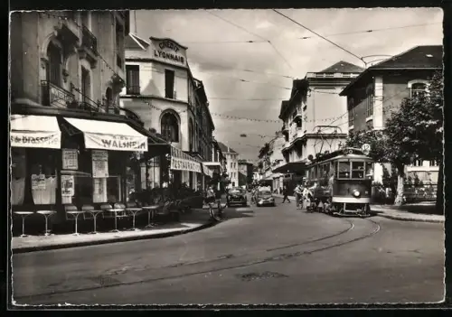AK Annemasse, Rue de la Gare