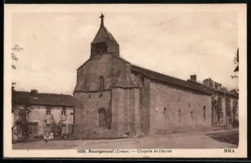 AK Bourganeuf /Creuse, Chapelle de l`Arrier
