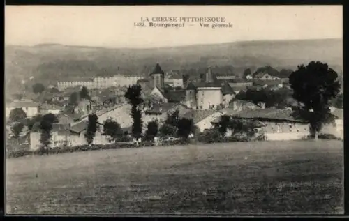 AK Bourganeuf /Creuse, Vue générale