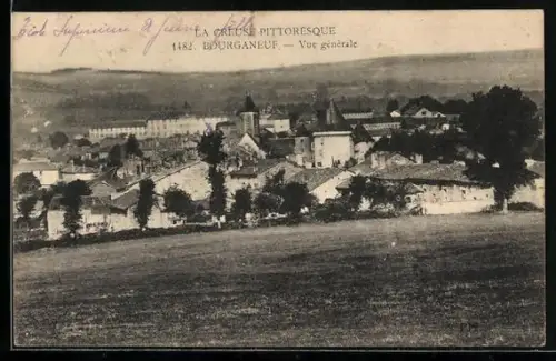 AK Bourganeuf /Creuse, Vue générale