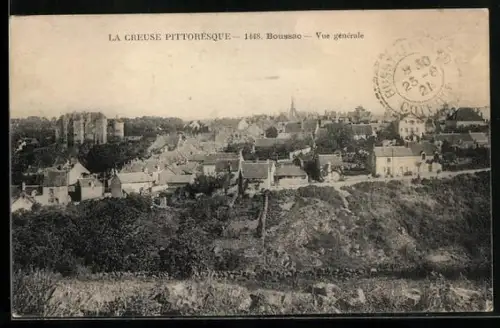 AK Boussac /Creuse, Vue générale