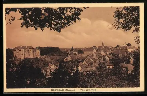 AK Boussac /Creuse, Vue générale