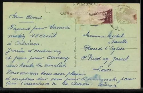 AK Évaux-les-Bains /Creuse, L`Établissement Thermal, Vue sur les Sources