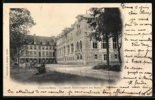 AK Evaux-les-Bains, Le nouvel Établissement des Bains