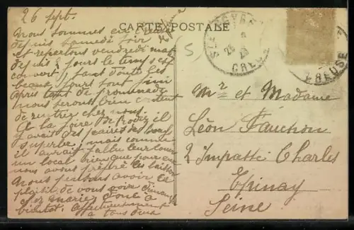 AK Guéret /Creuse, Un coin du Jardin public et le Musée