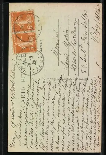 AK Evaux-les-Bains /Creuse, L`Église