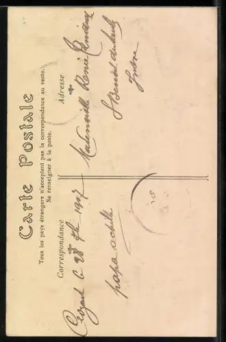 AK Crozant /Creuse, La Tour Colin