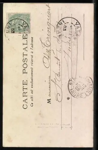 AK La Souterraine /Creuse, Ruines de Bridiers, La Grosse Tour