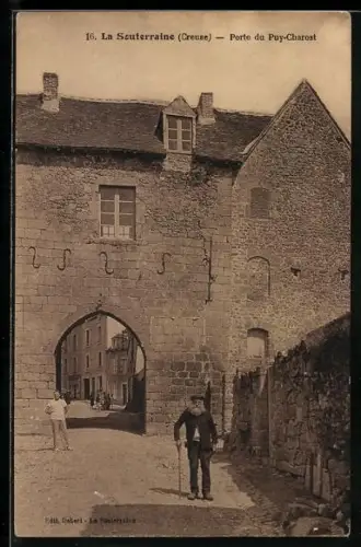 AK La Souterraine /Creuse, Porte du Puy-Charost