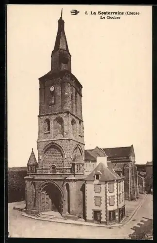 AK La Souterraine /Creuse, Le Clocher