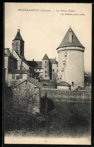 AK Bourganeuf /Creuse, La Tour Zizim