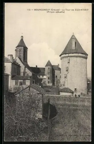 AK Bourganeuf /Creuse, La Tour de Zizim, 1483, Prison actuelle