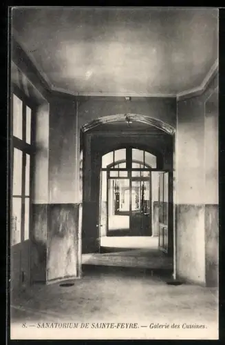 AK Sainte-Feyre, Sanatorium, Galerie des Cuisines