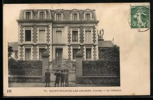 AK Saint-Sulpice-les-Champs, Le Château