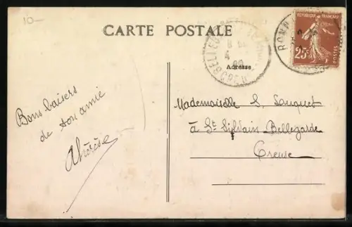 AK Bonnat, L`Hotel de Ville et la Poste