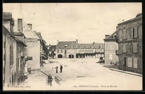 AK Bonnat, Place du Marché