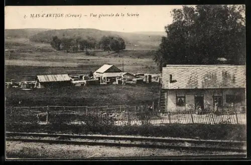 AK Mas-d`Artige, Vue générale de Sa Scierie