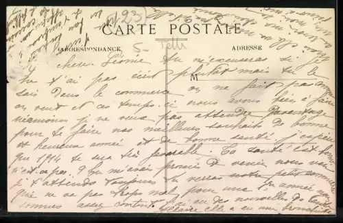 AK Guéret, Place de la Préfecture