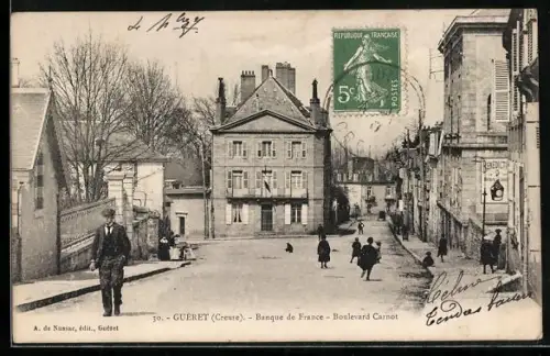 AK Guéret, Banque de France, Boulevard Carnot