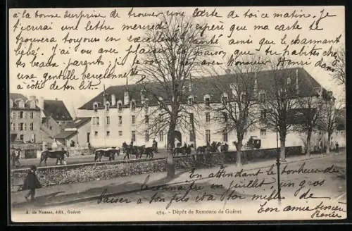 AK Guéret, Dépôt de Remonte de Guéret