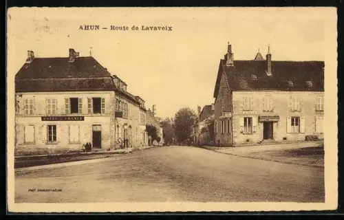 AK Ahun, Route de Lavaveix