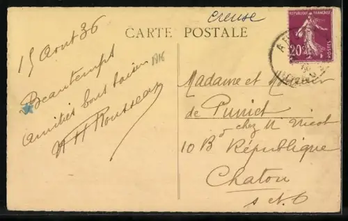 AK Ahun, Route de Lavaveix