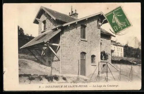AK Sainte-Feyre, Sanatorium, La Loge du Concierge