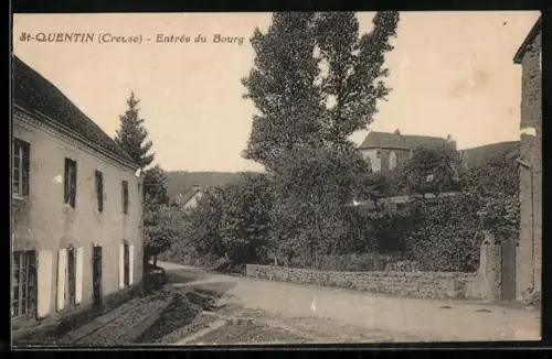 AK Quentin, Entrée du Bourg