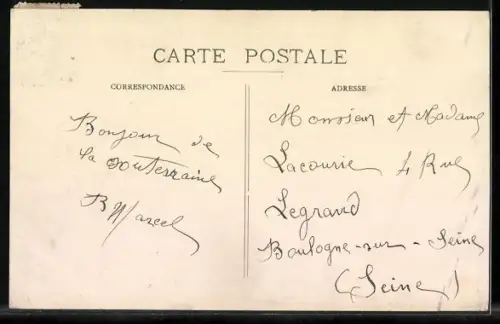 AK La Souterraine, Vieilles maisons, Quartier de Bessereix