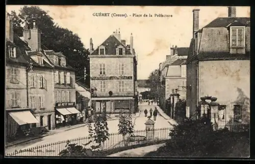 AK Guéret, Place de la Préfecture