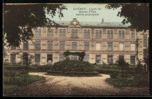 AK Guéret, Lycée de Jeunes Filles entrée principale