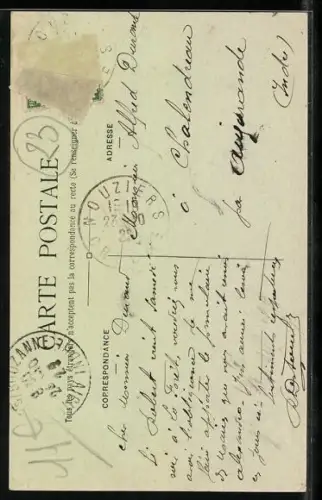 AK La Forest-du-Temple, Monument aux Morts