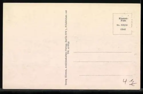 AK Berlin, Strassenbahn vor der Kaiser Wilhelm Gedächtniskirche