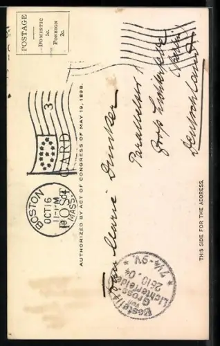 AK Philadelphia, Hotel Walton, Strassenbahn