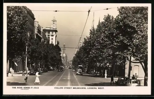 AK Melbourne, Collins Street, Looking West