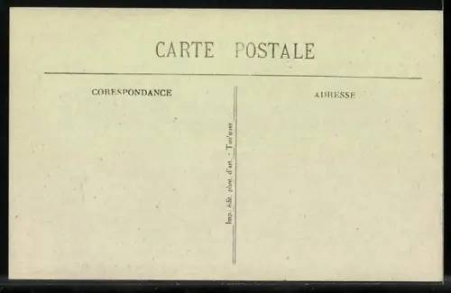 AK Toulouse, Musée des Augustins, Strassenbahn