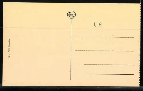 AK Ostende, Place de la Gare, Strassenbahn