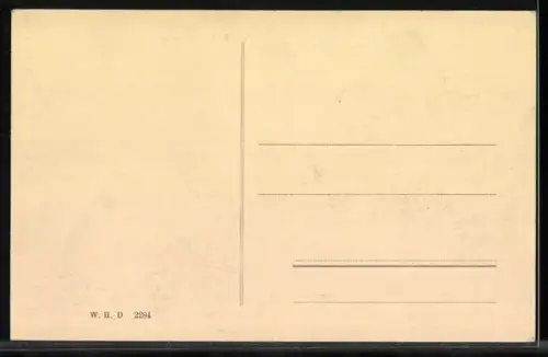 AK Nürnberg, Strassenbahn in der Ludwigstrasse mit Blick auf den Weissen Turm