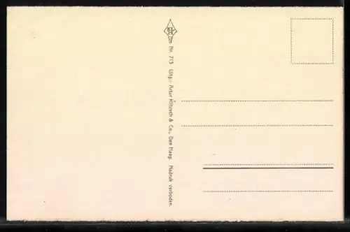 AK Den Haag, Rijswijkscheplein, Strassenbahn