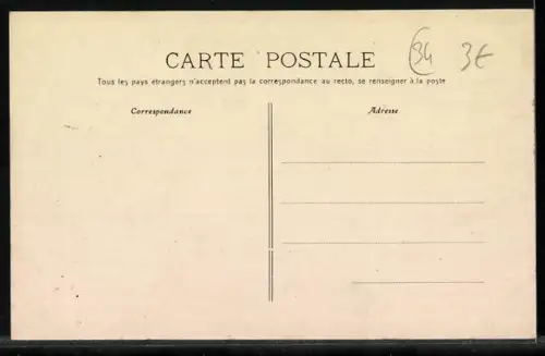 AK Béziers, Avenue du Fer-à-Cheval, Strassenbahn