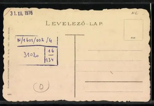 AK Neusatz, Elisabethplatz mit Strassenbahn