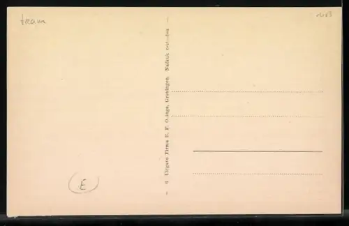 AK Groningen, Vischmarkt, Strassenbahn